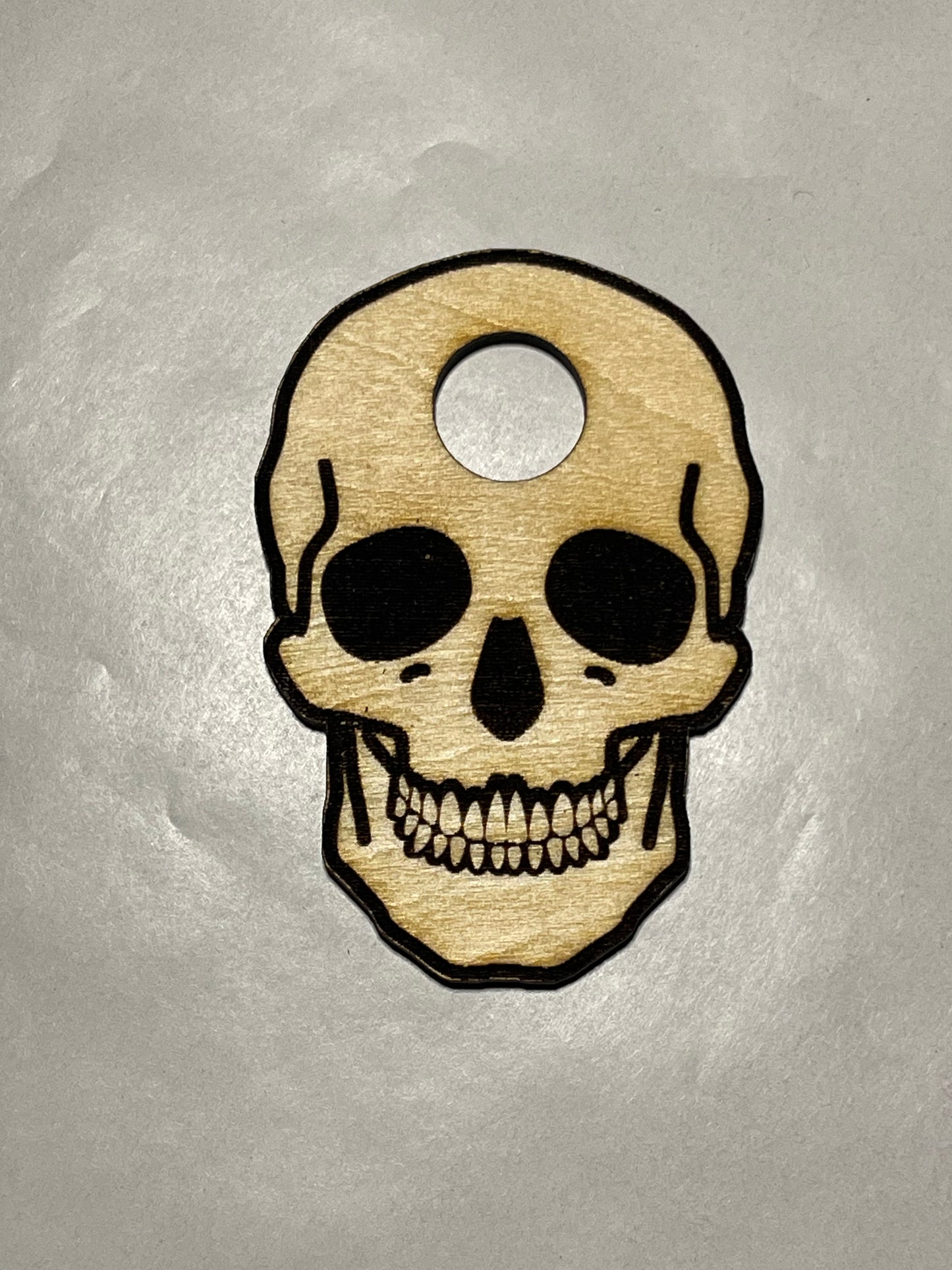 Skull stone sphere stand 2